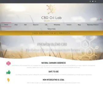 Cbdoillab.co.uk(CBD Oil Lab) Screenshot