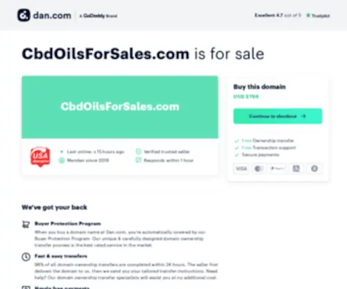 Cbdoilsforsales.com(CbdOilsForSales) Screenshot