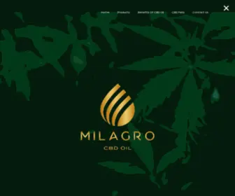 Cbdoilsurrey.com(Milagro CBD Oil) Screenshot