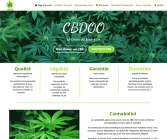 Cbdoo.fr(Blog conseil sur le CBD. Sélection de produits à base de Cannabidiol au meilleur prix ✔️) Screenshot