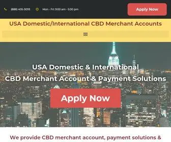 CBdpaymentsolutions.net(USA Domestic/International CBD Merchant Account & Payment Solutions) Screenshot