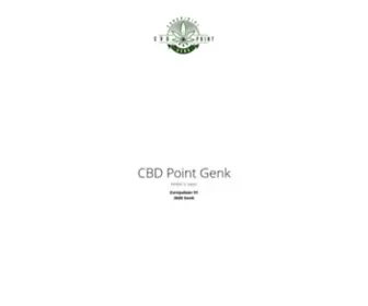 CBdpoint.be(CBD Point Genk) Screenshot