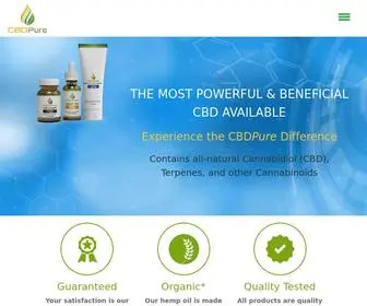 CBdpure.com(CBD Pure) Screenshot