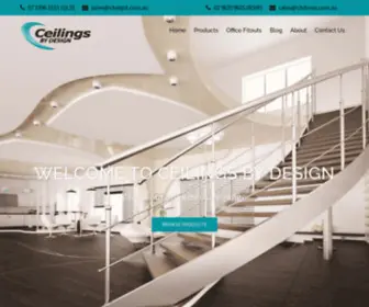 CBDQLD.com.au(Ceilings By Design) Screenshot