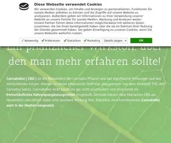 CBdratgeber.de(Dein CBD Ratgeber informiert dich rund um Cannabidiol) Screenshot