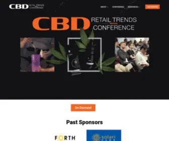 CBdretailconference.com(CBD Retail Trends Conference) Screenshot