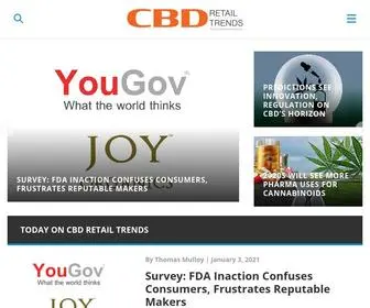 CBdretailtrends.com(Cbd trends) Screenshot