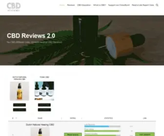CBdreviews.net(CBD Education) Screenshot