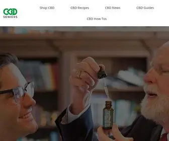 CBdseniors.com(CBD Products for Seniors) Screenshot