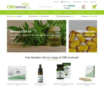 CBdsense.co.uk(CBDSense Online Shop) Screenshot