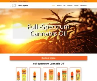 CBDspain.com(CBD Spain) Screenshot