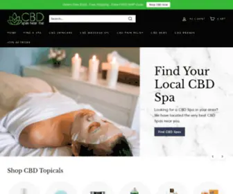 CBDspasnearme.com(CBD Spas Near Me) Screenshot