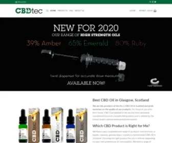 CBdtec.co.uk(CBD Oil Glasgow) Screenshot