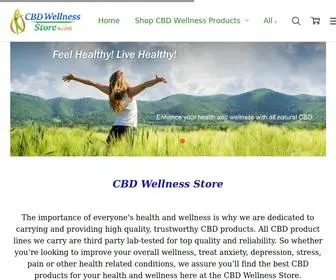 CBdwellnessstore.com(CBD Wellness Store) Screenshot