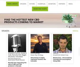 CBDwhitelabelexpo.com(CBD & Hemp White Label World Expo Las Vegas) Screenshot