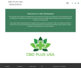 CBdWorldwholesale.com(CBD Wholesale) Screenshot