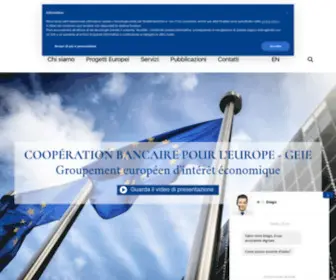 Cbe.be(Coopération Bancaire pour l'Europe) Screenshot