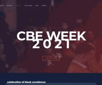 Cbeweek.com(Coalition of Black Excellence) Screenshot