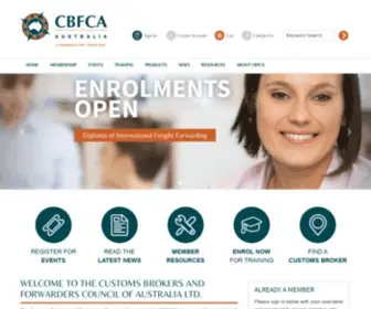 CBfca.com.au(CBfca) Screenshot