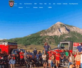 CBFPD.org(Crested Butte Fire Protection District) Screenshot