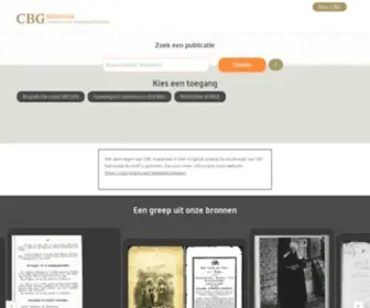 CBgbibliotheek.nl(CBGBibliotheek) Screenshot