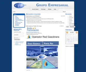 CBgrupo.com.mx(Bienvenidos a la portada) Screenshot