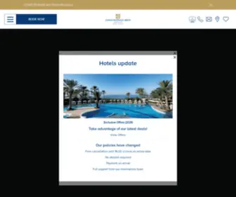 CBH-CYprus.com(Luxury Beach Hotels in Paphos Cyprus) Screenshot