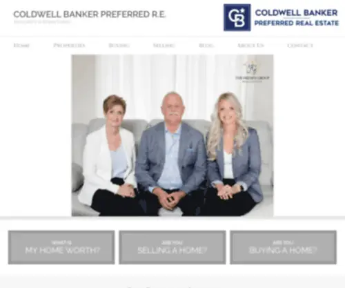 Cbhomes.ca(Coldwell Banker Preferred R.E) Screenshot