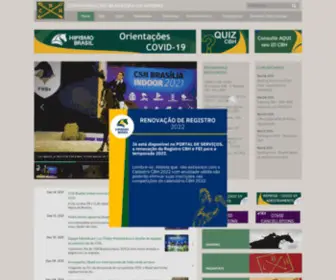 CBH.org.br(CBH Confederação Brasileira de Hipismo) Screenshot