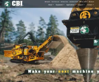 Cbi-INC.com(CBI Terex) Screenshot