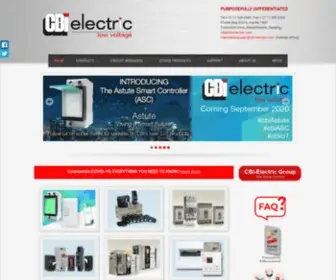 Cbi-LowVoltage.co.za(CBI-electric (Circuit Breaker Industries)) Screenshot