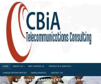 Cbiatelecoms.co.za(CBiA Telecomunications Consulting) Screenshot