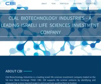 Cbi.co.il(CBI) Screenshot