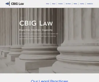 Cbiglaw.com(Start a Hedge Fund) Screenshot
