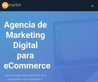 Cbimarket.mx(Agencia de Marketing Digital para eComemrce) Screenshot