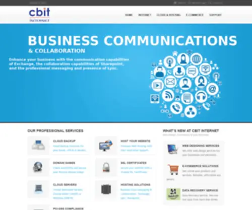 Cbit.net.au(CBIT Internet) Screenshot