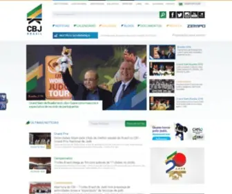 CBJ.com.br(Confederação Brasileira de Judô) Screenshot