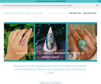 Cbjewelryschool.com(The Crested Butte Jewelry School) Screenshot