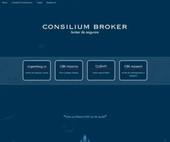 CBK.ro(Consilium Broker) Screenshot