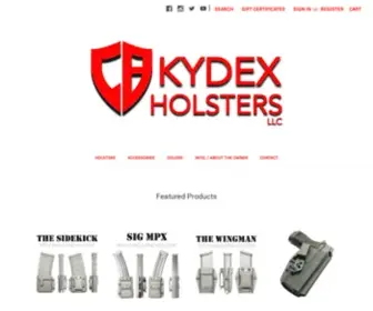 CBKydex.com(Kydex Holsters) Screenshot