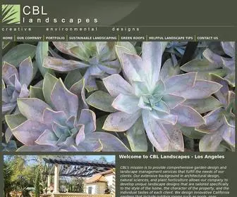 CBL-Landscapes.com(What sets us apart) Screenshot