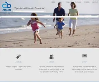 Cblab.com(CB Lab) Screenshot
