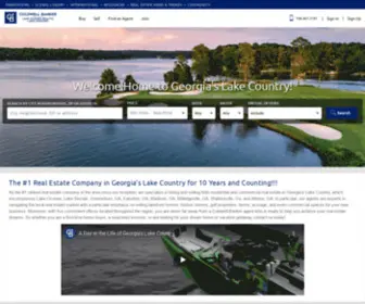 Cblakeoconee.com(Coldwell Banker Lake Oconee Realty) Screenshot