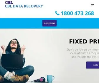 CBldatarecovery.com.au(CBL Data Recovery) Screenshot