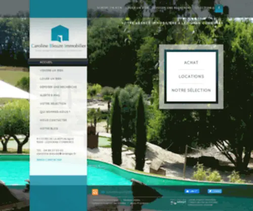 Cbleuze-Immobilier.com(Cbleuze Immobilier) Screenshot