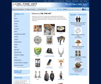 CBlfineart.com(CBL Fine Art) Screenshot