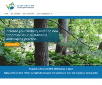 CBLpro.org(Chesapeake Bay Landscape Professional Certification Program (CBLP)Chesapeake Bay Landscape Professional Certification) Screenshot