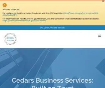 CBLSVC.com(Cedar Business Services) Screenshot