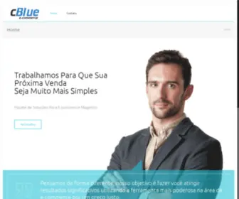 Cblue.com.br(CBlue E) Screenshot