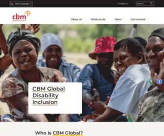 CBM-Global.org(CBM Global) Screenshot